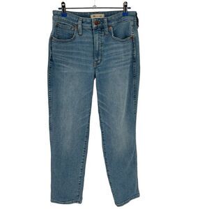 Madewell Curvy Stovepipe Straight Leg Jeans Size 28P